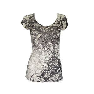 y2k cyber grunge graphic t-shirt